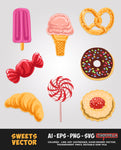 Sweets Vector Bundle FOR SALE