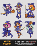 Witch Vector Bundle FOR SALE